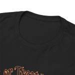 Trick Or Treat Your Self Black Color T-Shirt For Unisex Heavy Cotton Tee