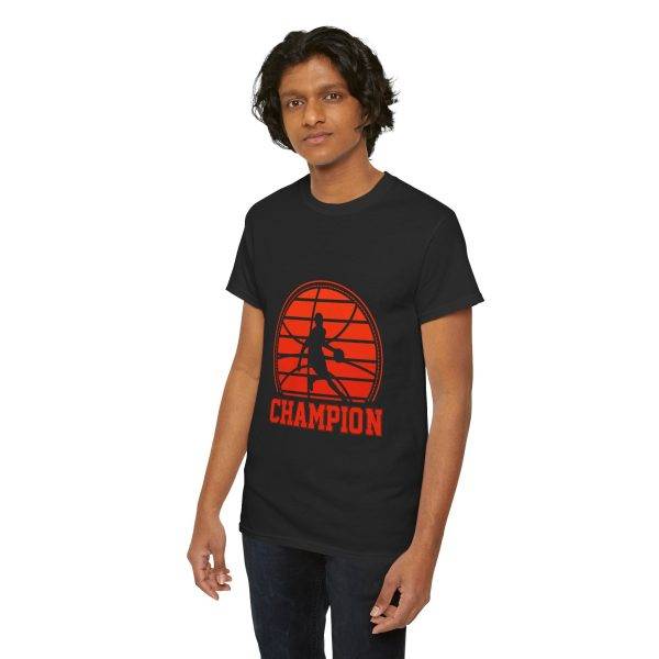 Champion Basketball Unisex Heavy Cotton Tee - Perfect for Sports Enthusiasts