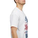 Unisex Heavy Cotton Tee - 'Land of the Free, America Because of the Brave'