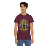 Strength In Progress Maroon Color T-Shirt For Unisex Heavy Cotton Tee