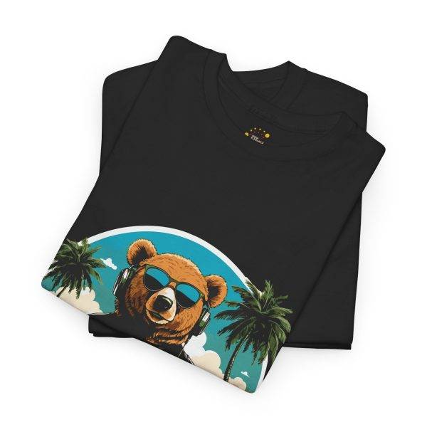 Chill Vibes Bear Unisex Tee - Relaxed Cotton T-Shirt for Summer Fun Chill Vibes Bear Unisex Tee - Relaxed Cotton T-Shirt for Summer Fun