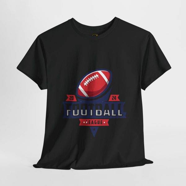 Football Black Color T-Shirt For Unisex Heavy Cotton Tee Football Black Color T-Shirt For Unisex Heavy Cotton Tee