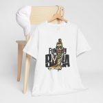 Funky baba white Color T-Shirt For Unisex Heavy Cotton Tee