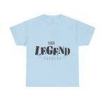 The Legend Blue Color T-Shirt For Unisex Heavy Cotton Tee