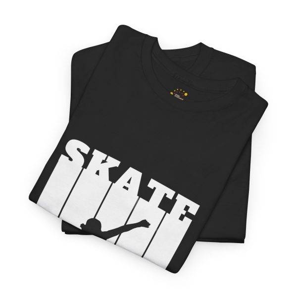 Skate Black Color T-Shirt For Unisex Tee