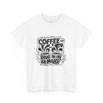 Coffee Hug Unisex Heavy Cotton Tee - Perfect for Coffee Lovers