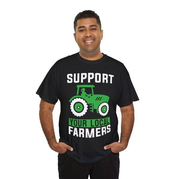 Support Your Local Farmers Unisex Tee - Celebrate Agriculture and Community Support Your Local Farmers Unisex Tee - Celebrate Agriculture and Community