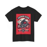 Caferacer Classic Motorcycle Custom Garage T-Shirt For Men Heavy Cotton Tee