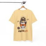 Mother Mom Life Yallow Color for Unisex Heavy Cotton Tee