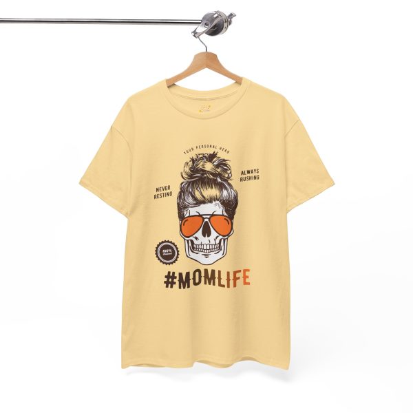 Mother Mom Life Yallow Color for Unisex Heavy Cotton Tee