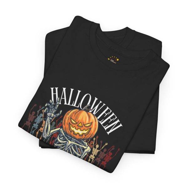 Halloween Boo Black Color T-Shirt For Unisex Heavy Cotton Tee Halloween Boo Black Color T-Shirt For Unisex Heavy Cotton Tee