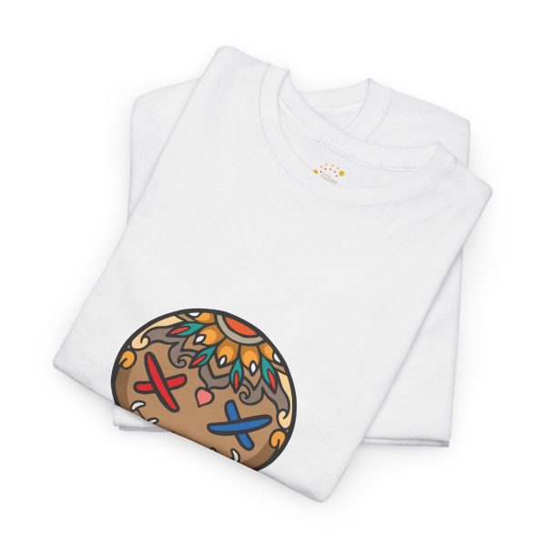 Scary Doll White Color Tshirt For Unisex Heavy Cotton Tee