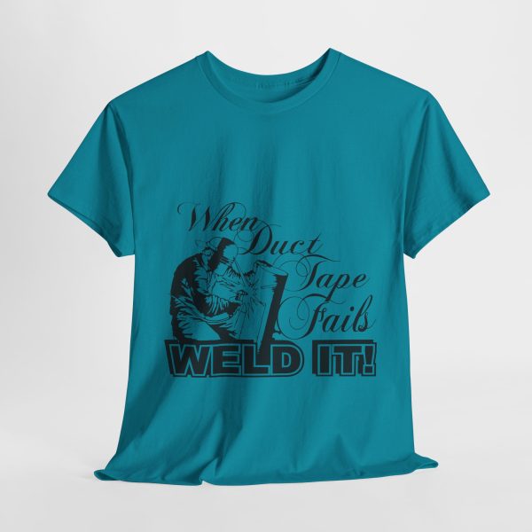 Weld It T-Shirt For Men Heavy Cotton Tee