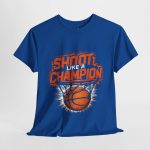 Shoot Like a Champion Basketball Tee - Unisex Heavy Cotton T-Shirt for Sports Lovers Shoot Like a Champion Basketball Tee - Unisex Heavy Cotton T-Shirt for Sports Lovers