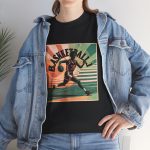 Vintage Basketball Unisex Heavy Cotton Tee - Sports Graphic Shirt for Athletes