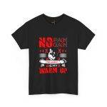 No Pain No Gain GYM Unisex Heavy Cotton Tee - Perfect for Fitness Enthusiasts