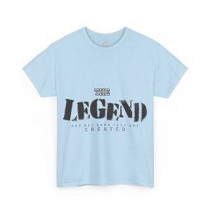The Legend Blue Color T-Shirt For Unisex Heavy Cotton Tee