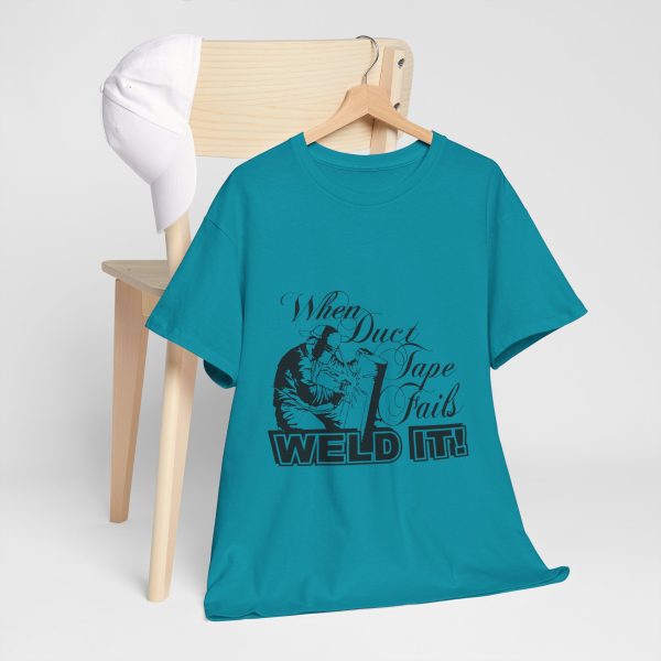 Weld It T-Shirt For Men Heavy Cotton Tee