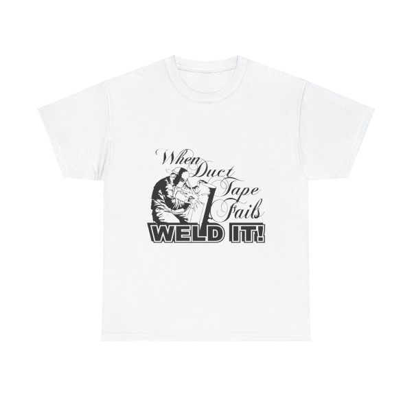 Weld It T-Shirt For Men Heavy Cotton Tee