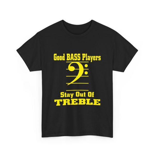 Good Bass Players T-Shirt For Men Heavy Cotton Tee