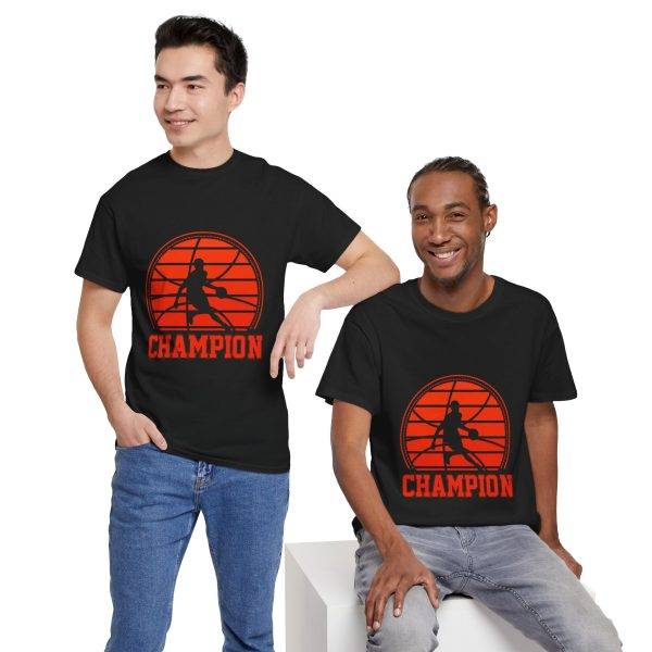 Champion Basketball Unisex Heavy Cotton Tee - Perfect for Sports Enthusiasts