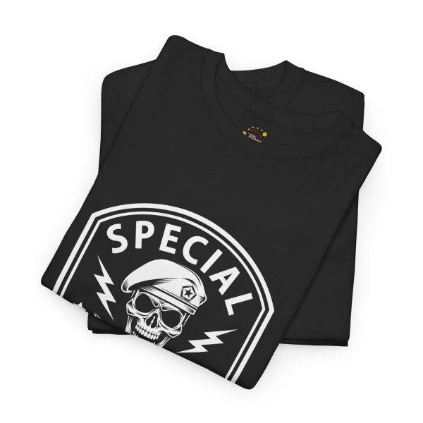 SPECIAL FORCES SILENT DEADLY 1979 Black Color T-Shirt For Unisex Heavy Cotton Tee