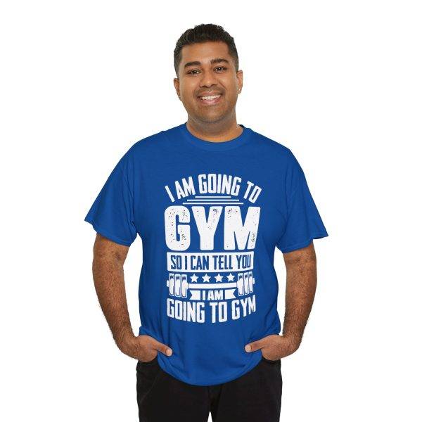 Funny Gym Quote Unisex Heavy Cotton Tee - Perfect Workout Gift