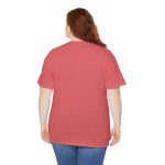 Gym The Real Workout Start When You Want To Stop Coral Silk Color T-Shirt For Women Heavy Cotton Tee