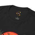 Halloween Fright Night Black Color T-Shirt For Unisex Heavy Cotton Tee