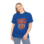 Shoot Like a Champion Basketball Tee - Unisex Heavy Cotton T-Shirt for Sports Lovers Shoot Like a Champion Basketball Tee - Unisex Heavy Cotton T-Shirt for Sports Lovers