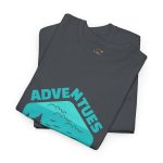 Hiking Adventues before Dentures Tweed color Tshirt For Unisex Heavy Cotton Tee