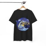Fishing Black Color T-Shirt For Unisex Heavy Cotton Tee Fishing Black Color T-Shirt For Unisex Heavy Cotton Tee