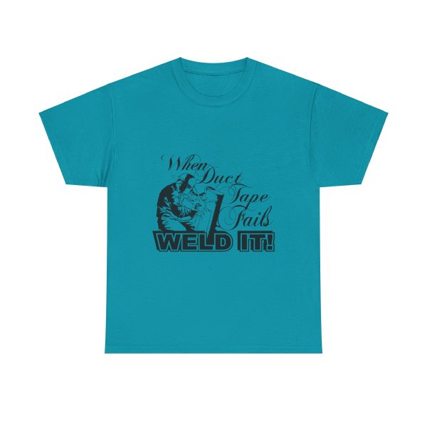 Weld It T-Shirt For Men Heavy Cotton Tee