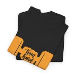 Time Hard No Pain No gain Black Color Gym T-Shirt For Men Heavy Cotton Tee