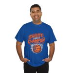 Shoot Like a Champion Basketball Tee - Unisex Heavy Cotton T-Shirt for Sports Lovers Shoot Like a Champion Basketball Tee - Unisex Heavy Cotton T-Shirt for Sports Lovers