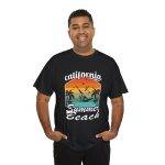 California Summer Beach Unisex Heavy Cotton Tee
