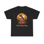 Birthday Boy Black Color T-Shirt For Unisex Heavy Cotton Tee
