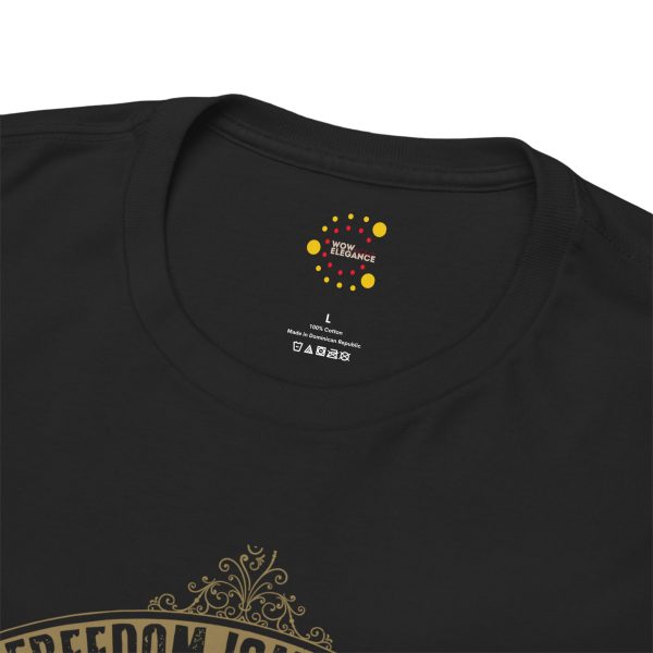 USA army freedom isn't not free Black Color T-Shirt For Unisex Heavy Cotton Tee