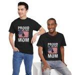 Proud U.S. Air Force Mom Unisex Heavy Cotton Tee