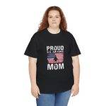 Proud U.S. Air Force Mom Unisex Heavy Cotton Tee