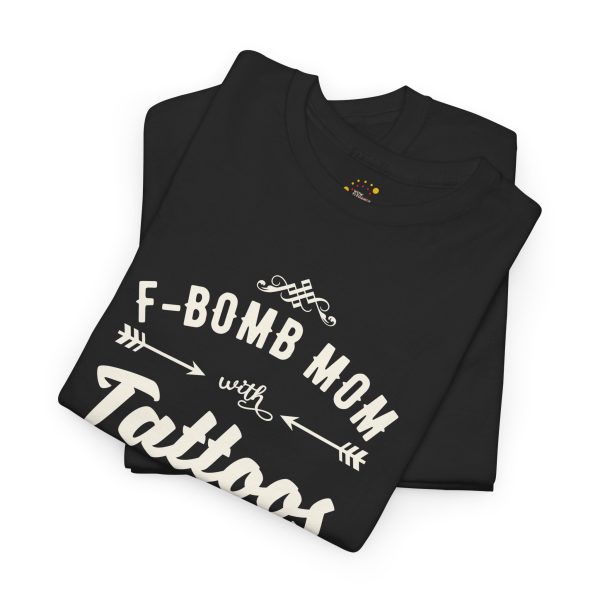 Mother F-Bomb Black Color T-Shirt For Mom Unisex Heavy Cotton Tee