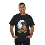 Rugged Adventure Dog Tee - Unisex Heavy Cotton T-Shirt with Outdoor Vibe