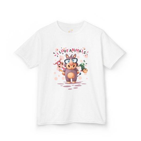 Cute Kids Animal Love Tee - I Love Animals Design Cute Kids Animal Love Tee - I Love Animals Design