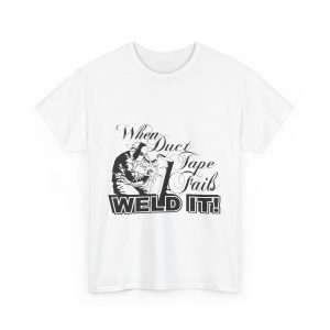 Weld It T-Shirt For Men Heavy Cotton Tee