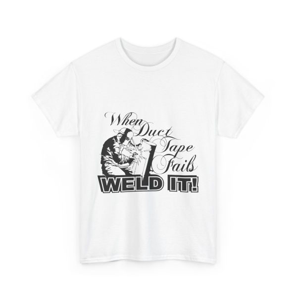 Weld It T-Shirt For Men Heavy Cotton Tee