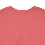 Gym The Real Workout Start When You Want To Stop Coral Silk Color T-Shirt For Women Heavy Cotton Tee