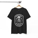 SPECIAL FORCES SILENT DEADLY 1979 Black Color T-Shirt For Unisex Heavy Cotton Tee