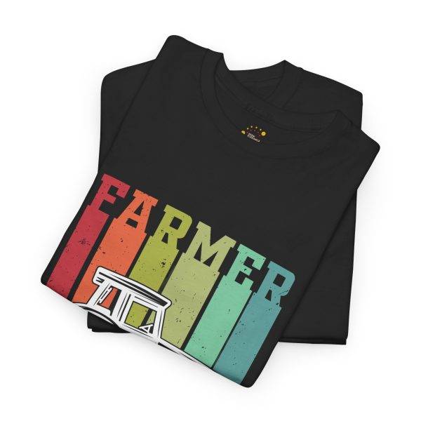 Vintage Farmer Graphic Unisex Heavy Cotton Tee