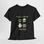 Halloween TRICK OR TREAT Black Color T-Shirt For COLLECTION Unisex Heavy Cotton Tee
