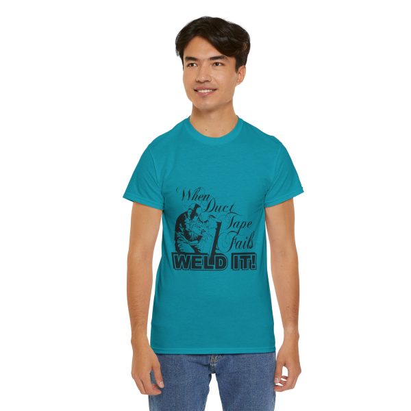 Weld It T-Shirt For Men Heavy Cotton Tee